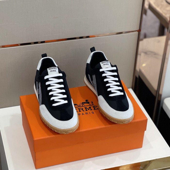 Hermes Mens Casual Shoes Fashion Sneakers Luxury Brand with Original Box