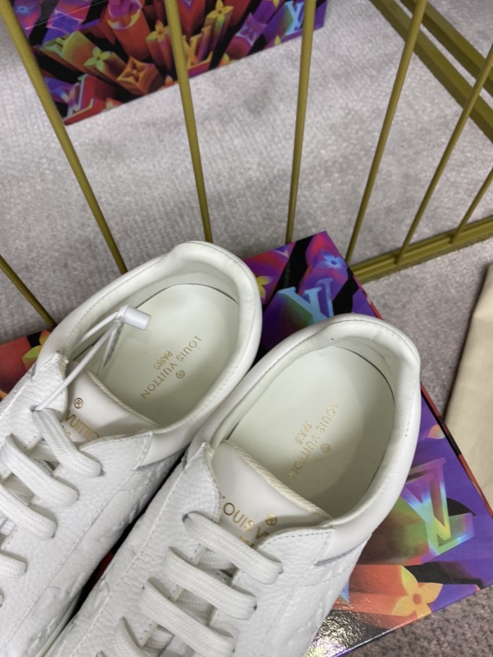 Louis Vuitton Men Shoes Fashion Sneakers LUXEMBOURG SNEAKER 1A90OR Monogram Luxury Brand with Original Box