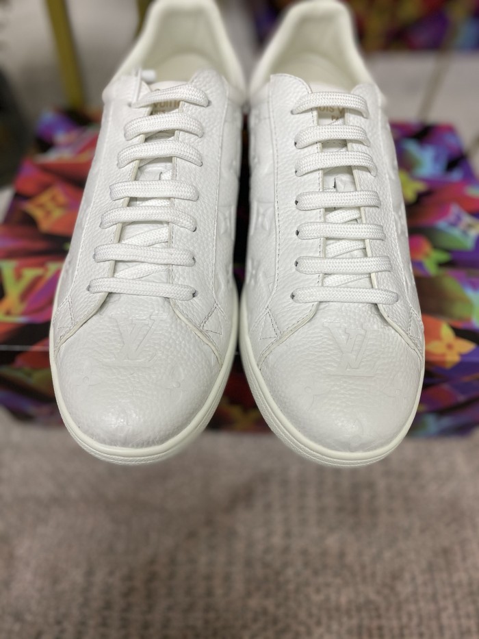 Louis Vuitton Men Shoes Fashion Sneakers LUXEMBOURG SNEAKER 1A90OR Monogram Luxury Brand with Original Box