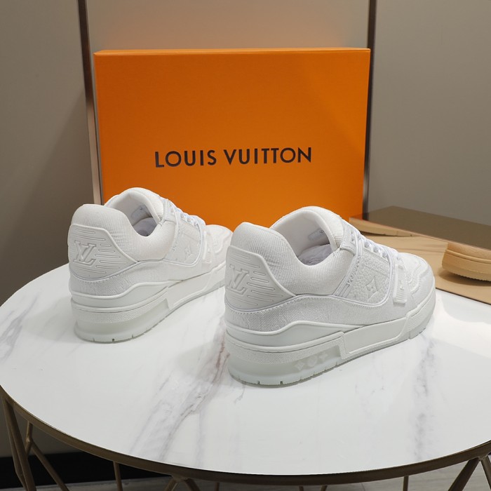 Louis Vuitton Men Shoes Fashion Sneakers Design Luxury Brand LV TRAINER SNEAKER with Original Box 1A9ZI6