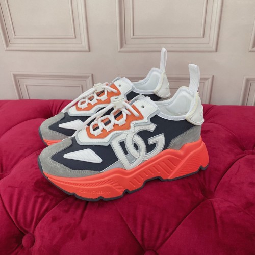 Dolce&Gabbana Womens Shoes Sneakers Luxury Brand Mixed-material Daymaster sneakers with DG logo CS1941AQ7098B706