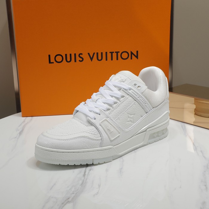 Louis Vuitton Men Shoes Fashion Sneakers Design Luxury Brand LV TRAINER SNEAKER with Original Box 1A9ZI6