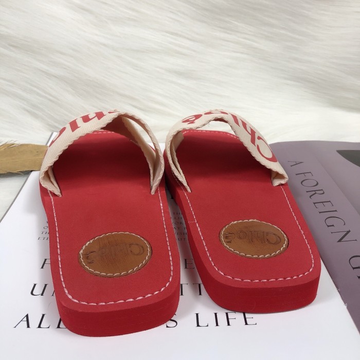 Chloe Womens Shoes Mule Slides Sandals Slippers Luxury Brand with Original Box Summer Design