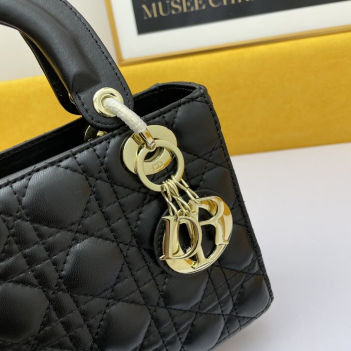 Dior Womens Bags Handbags Luxury Fashion LADY DIOR D-LITE BAG with Original Box