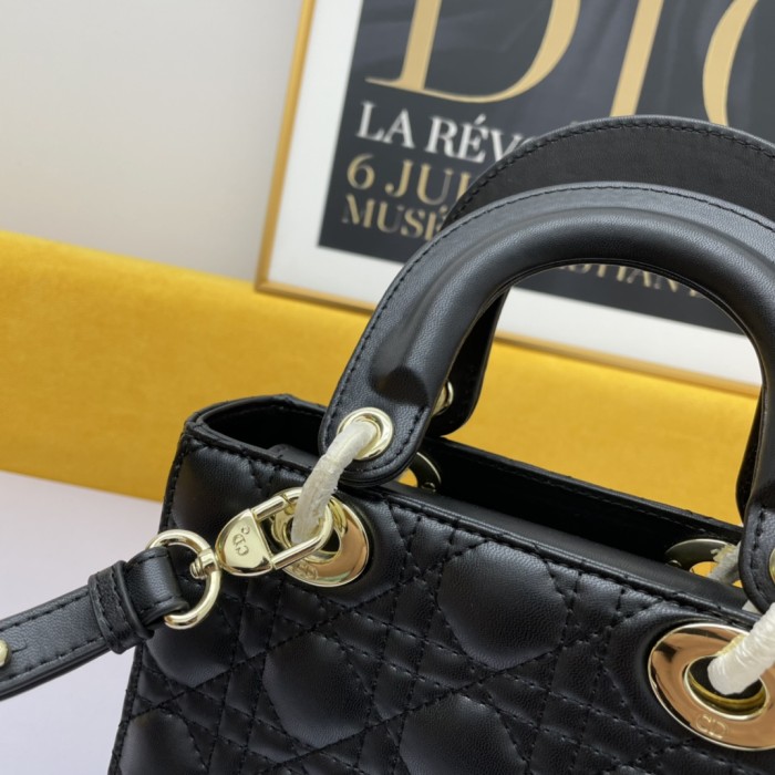 Dior Womens Bags Handbags Luxury Fashion LADY DIOR D-LITE BAG with Original Box