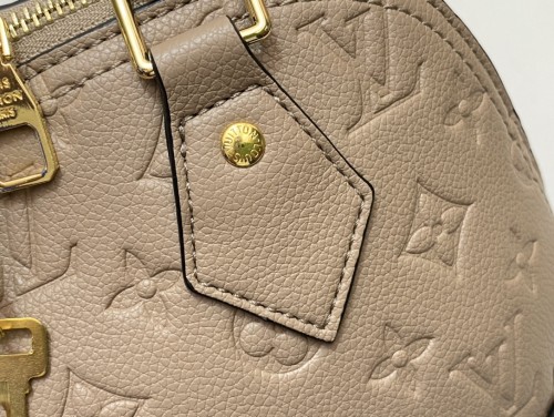 Louis Vuitton Womens Bags Handbags Luxury Brand Fashion NEO ALMA BB with Original Box M44829 Black Monogram Empreinte embossed supple grained cowhide leather and supple grained cowhide leather