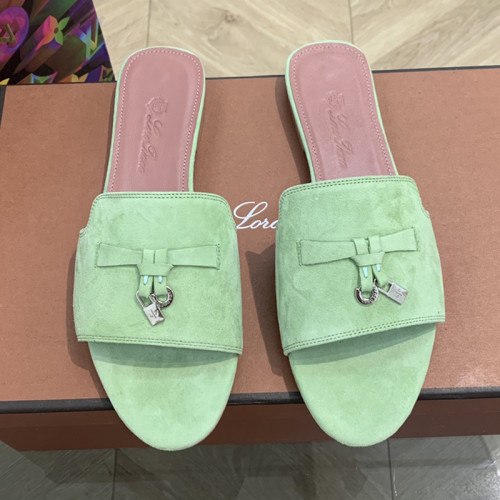 Loro Piana Womens Shoes Sandals Slippers Casual Design Luxury Brand Fashion Shoes for Women with Original Box