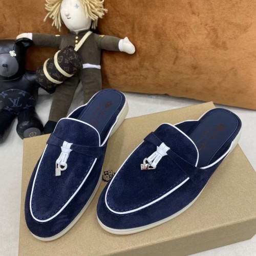 Loro Piana Womens Shoes Sandals Slippers Casual Design Luxury Brand Fashion Shoes for Women with Original Box