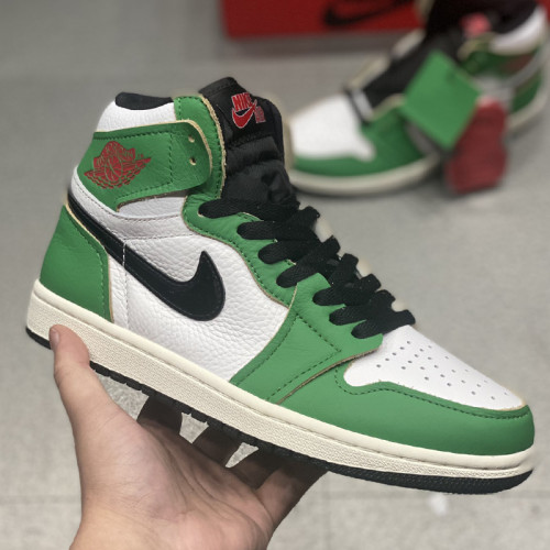 Air Jordan 1 High OG WMNS Lucky Green Mens Womens Shoes Sneakers with Original Box DB4612-300