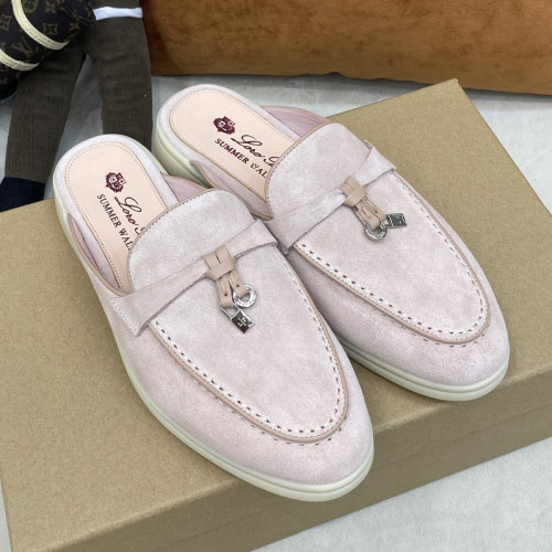 Loro Piana Womens Shoes Sandals Slippers Casual Design Luxury Brand Fashion Shoes for Women with Original Box