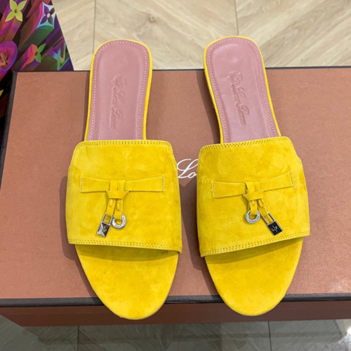 Loro Piana Womens Shoes Sandals Slippers Casual Design Luxury Brand Fashion Shoes for Women with Original Box