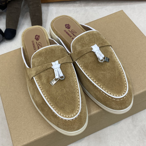 Loro Piana Womens Shoes Sandals Slippers Casual Design Luxury Brand Fashion Shoes for Women with Original Box