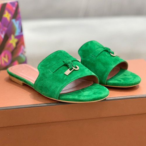 Loro Piana Womens Shoes Sandals Slippers Casual Design Luxury Brand Fashion Shoes for Women with Original Box