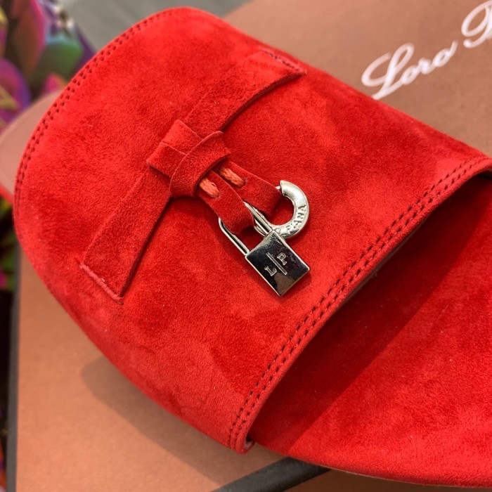Loro Piana Womens Shoes Sandals Slippers Casual Design Luxury Brand Fashion Shoes for Women with Original Box