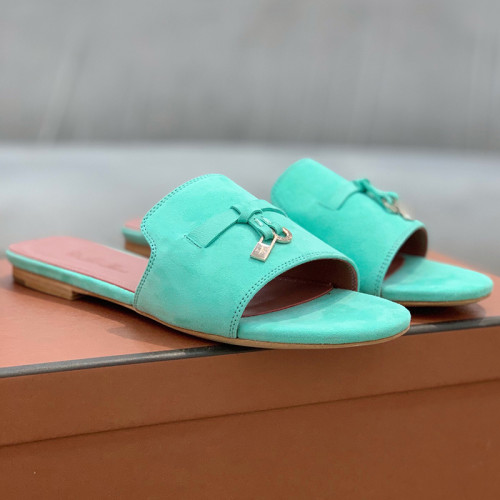 Loro Piana Womens Shoes Sandals Slippers Casual Design Luxury Brand Fashion Shoes for Women with Original Box