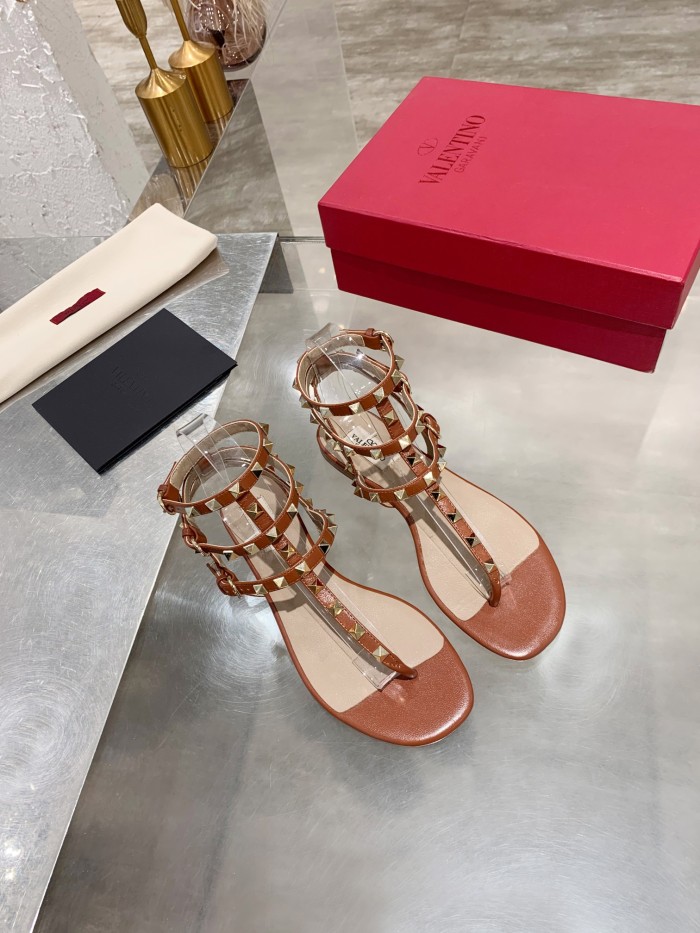 Valentino Women Shoes Mule Flip Flop Sandals ROMAN STUD SLIDE SANDAL IN QUILTED NAPPA with Original Box Luxury Brand