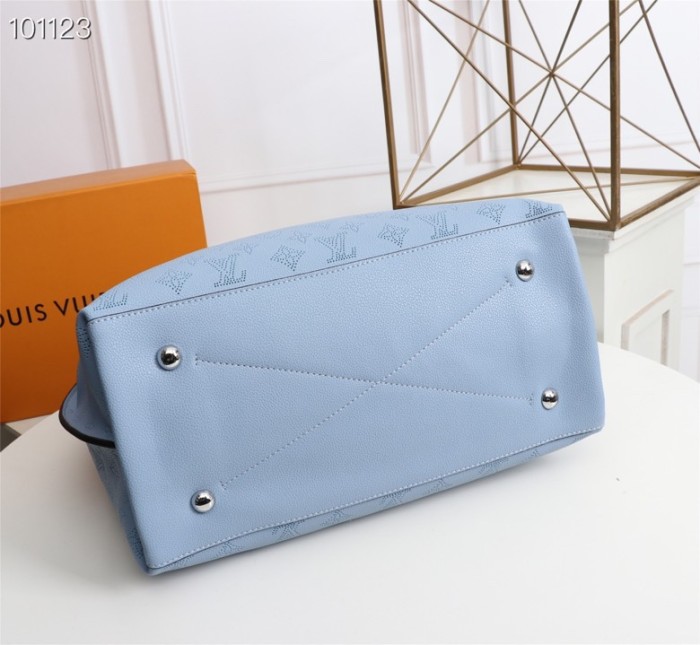 Louis Vuitton Womens Bags Messenger Shoulder Bags Handbags Luxury Brand CARMEL Mahina perforated calf leather