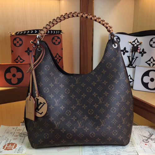 Louis Vuitton Womens Bags Messenger Shoulder Bags Handbags Luxury Brand CARMEL Mahina perforated calf leather