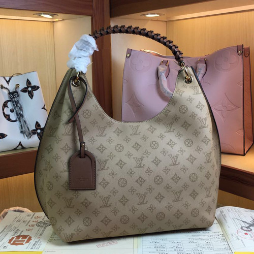 Louis Vuitton Womens Bags Messenger Shoulder Bags Handbags Luxury Brand CARMEL Mahina perforated calf leather