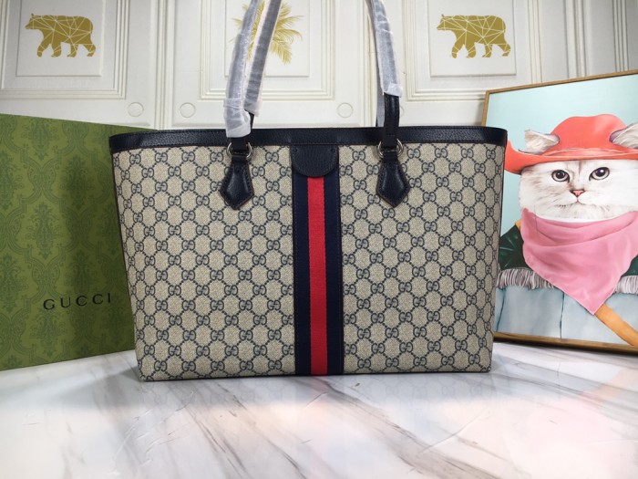 Gucci Womens Bags Handbags Luxury Brand Ophidia GG medium tote 631685 96IWN 4076 Handbags for Women