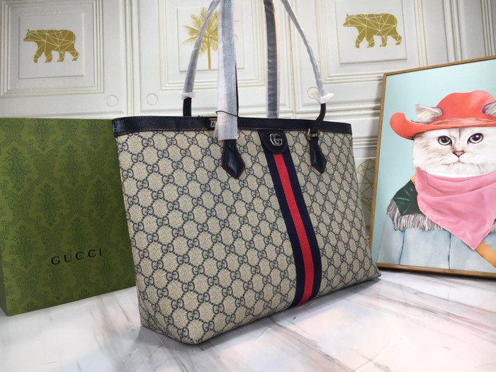 Gucci Womens Bags Handbags Luxury Brand Ophidia GG medium tote 631685 96IWN 4076 Handbags for Women