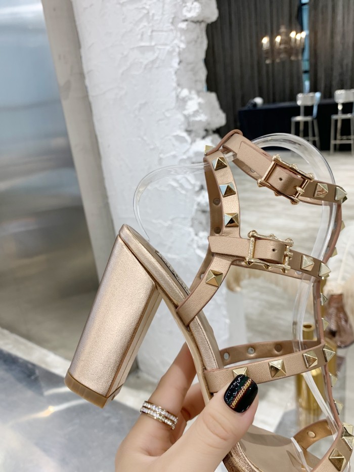Valentino Women Shoes Mule Flip Flop Sandals ROMAN STUD SLIDE SANDAL IN QUILTED NAPPA with Original Box Luxury Brand