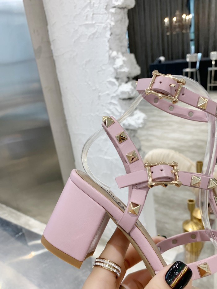 Valentino Women Shoes Mule Flip Flop Sandals ROMAN STUD SLIDE SANDAL IN QUILTED NAPPA with Original Box Luxury Brand