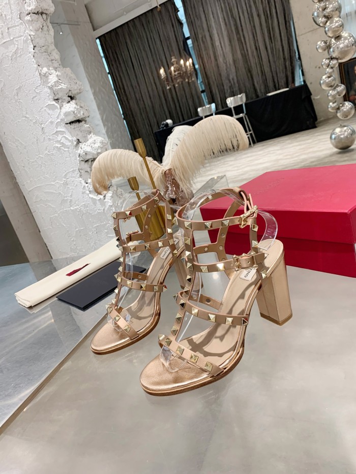 Valentino Women Shoes Mule Flip Flop Sandals ROMAN STUD SLIDE SANDAL IN QUILTED NAPPA with Original Box Luxury Brand