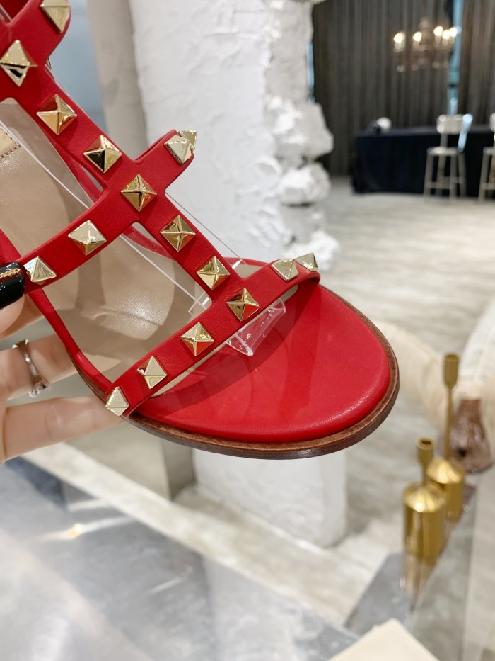 Valentino Women Shoes Mule Flip Flop Sandals ROMAN STUD SLIDE SANDAL IN QUILTED NAPPA with Original Box Luxury Brand