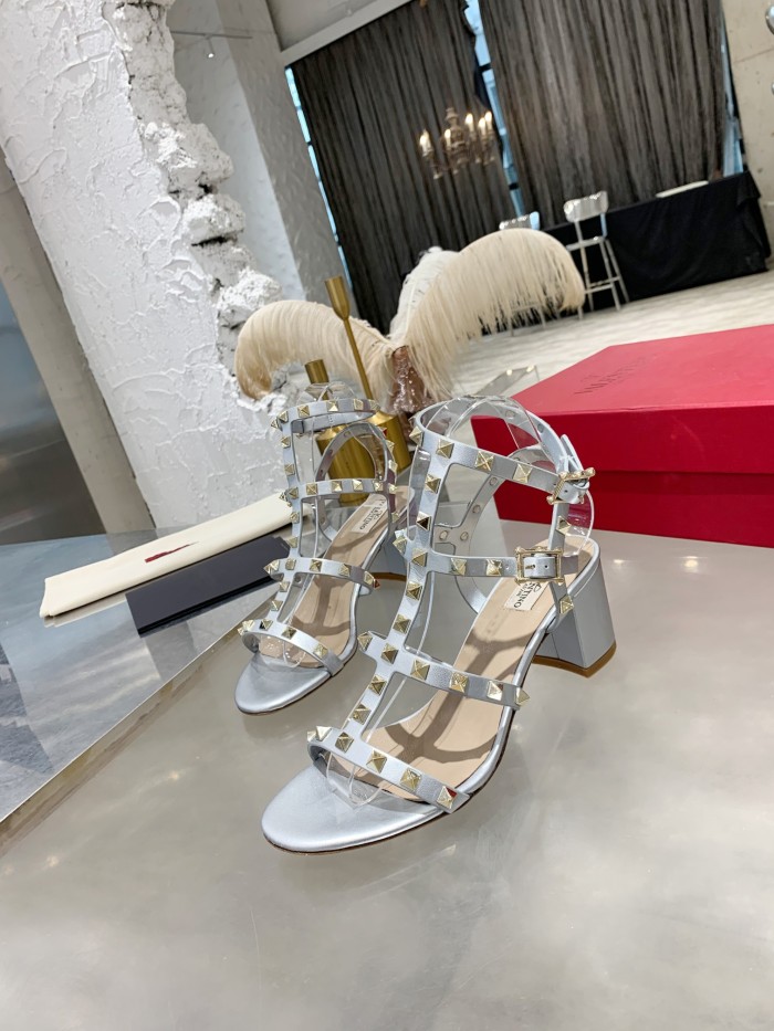 Valentino Women Shoes Mule Flip Flop Sandals ROMAN STUD SLIDE SANDAL IN QUILTED NAPPA with Original Box Luxury Brand