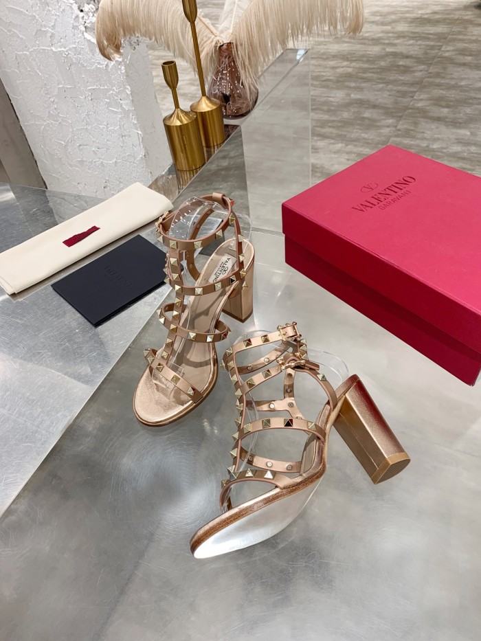 Valentino Women Shoes Mule Flip Flop Sandals ROMAN STUD SLIDE SANDAL IN QUILTED NAPPA with Original Box Luxury Brand