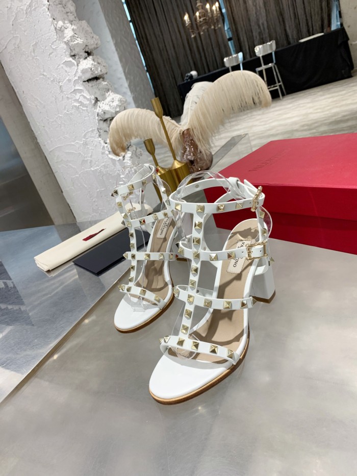 Valentino Women Shoes Mule Flip Flop Sandals ROMAN STUD SLIDE SANDAL IN QUILTED NAPPA with Original Box Luxury Brand