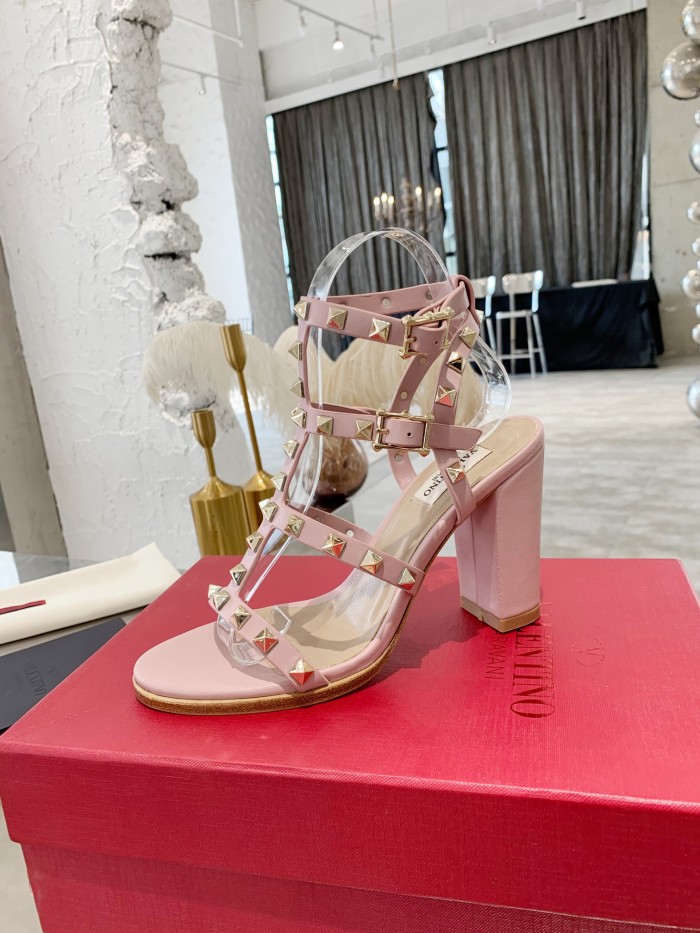 Valentino Women Shoes Mule Flip Flop Sandals ROMAN STUD SLIDE SANDAL IN QUILTED NAPPA with Original Box Luxury Brand