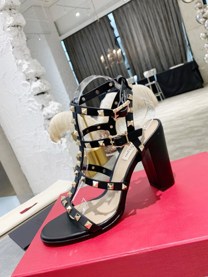 Valentino Women Shoes Mule Flip Flop Sandals ROMAN STUD SLIDE SANDAL IN QUILTED NAPPA with Original Box Luxury Brand