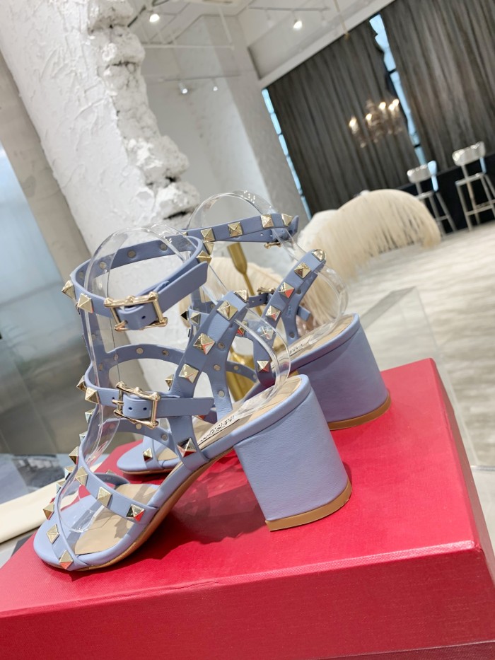 Valentino Women Shoes Mule Flip Flop Sandals ROMAN STUD SLIDE SANDAL IN QUILTED NAPPA with Original Box Luxury Brand