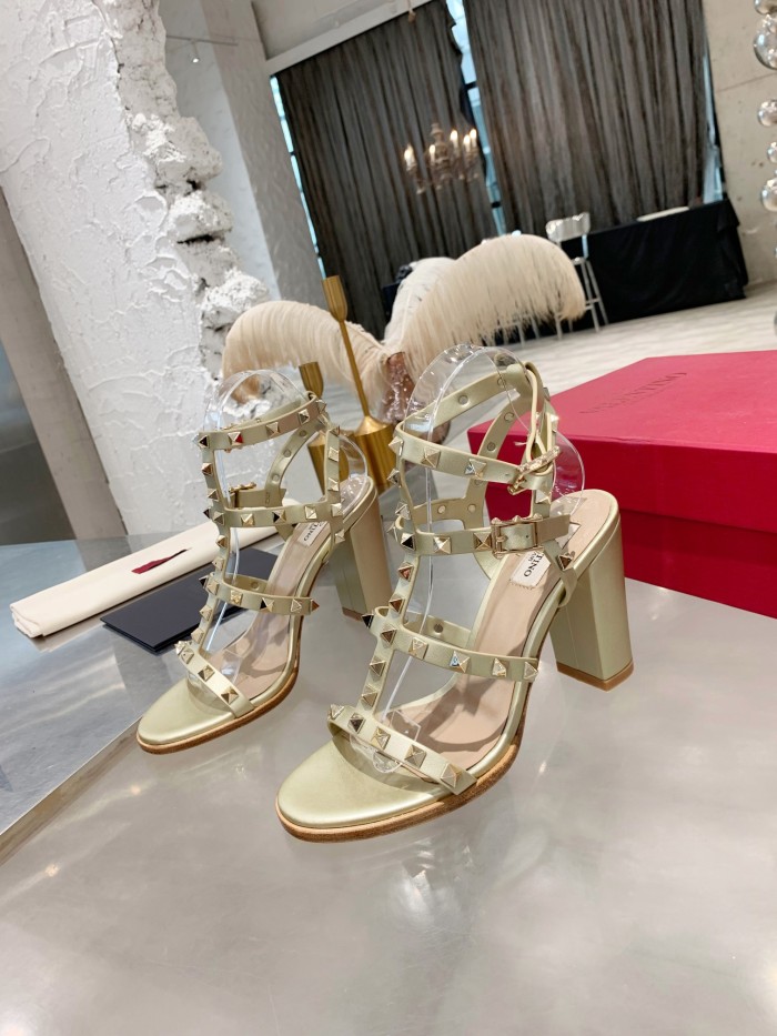 Valentino Women Shoes Mule Flip Flop Sandals ROMAN STUD SLIDE SANDAL IN QUILTED NAPPA with Original Box Luxury Brand