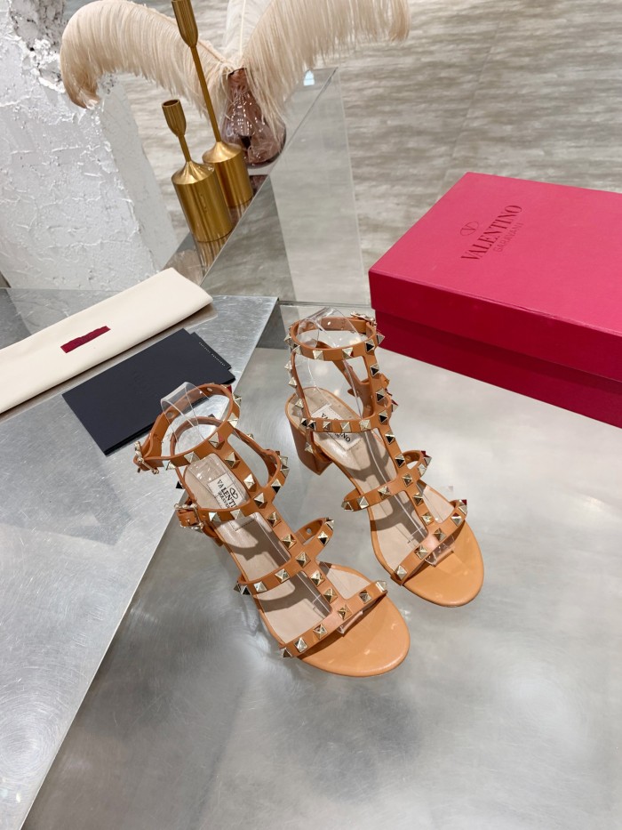 Valentino Women Shoes Mule Flip Flop Sandals ROMAN STUD SLIDE SANDAL IN QUILTED NAPPA with Original Box Luxury Brand