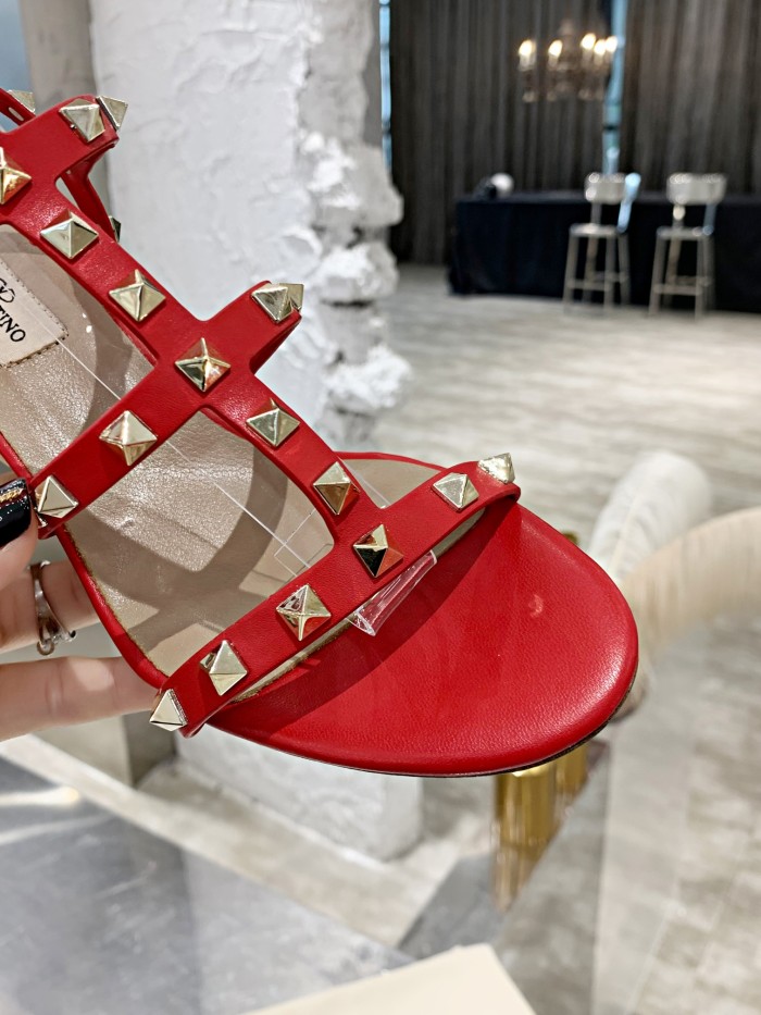 Valentino Women Shoes Mule Flip Flop Sandals ROMAN STUD SLIDE SANDAL IN QUILTED NAPPA with Original Box Luxury Brand