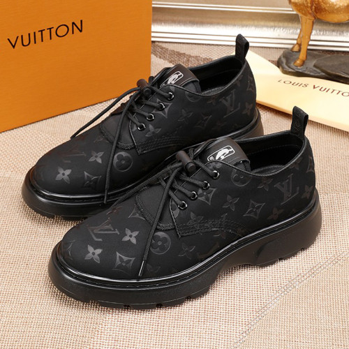 Louis Vuitton Men Shoes Dress Shoes Fashion Luxury Brand Mens Casual Shoes with Original Box