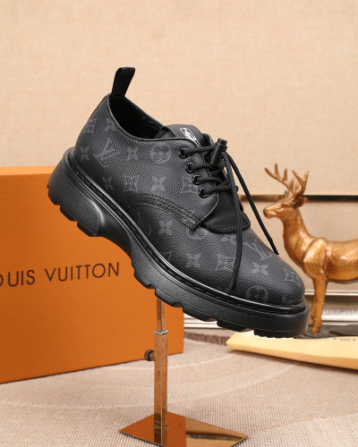 Louis Vuitton Men Shoes Dress Shoes Fashion Luxury Brand Mens Casual Shoes with Original Box