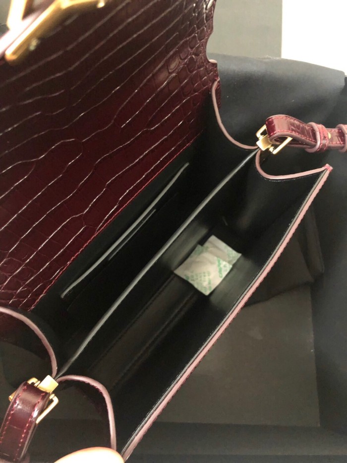 Saint Laurent YSL Womens Bag Designer Cassandra Luxury Brand Women Shoulder Messenger Bags with Original Box