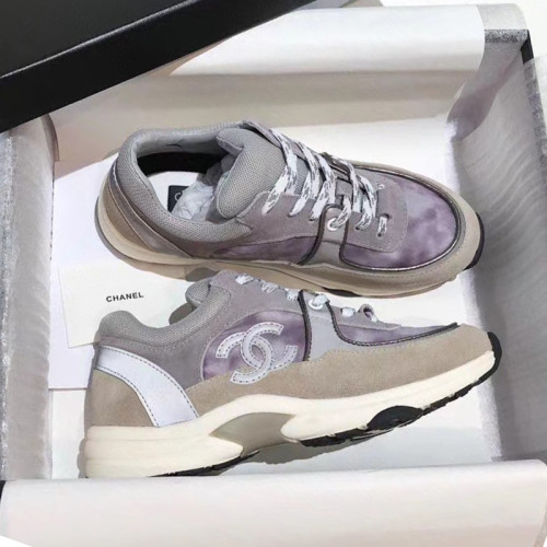 Chanel Womens Shoes Sneakers Luxury Brand Design Casual Shoes for Women with Original Box