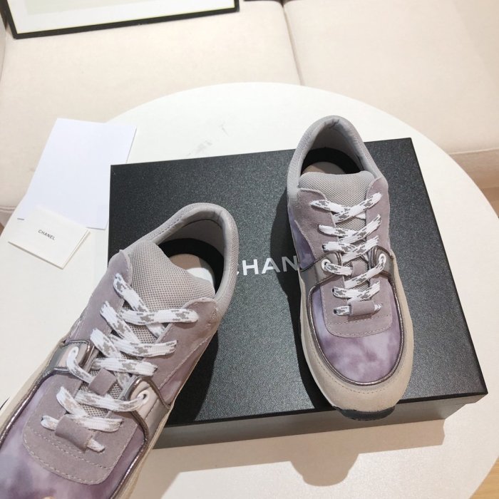 Chanel Womens Shoes Sneakers Luxury Brand Design Casual Shoes for Women with Original Box