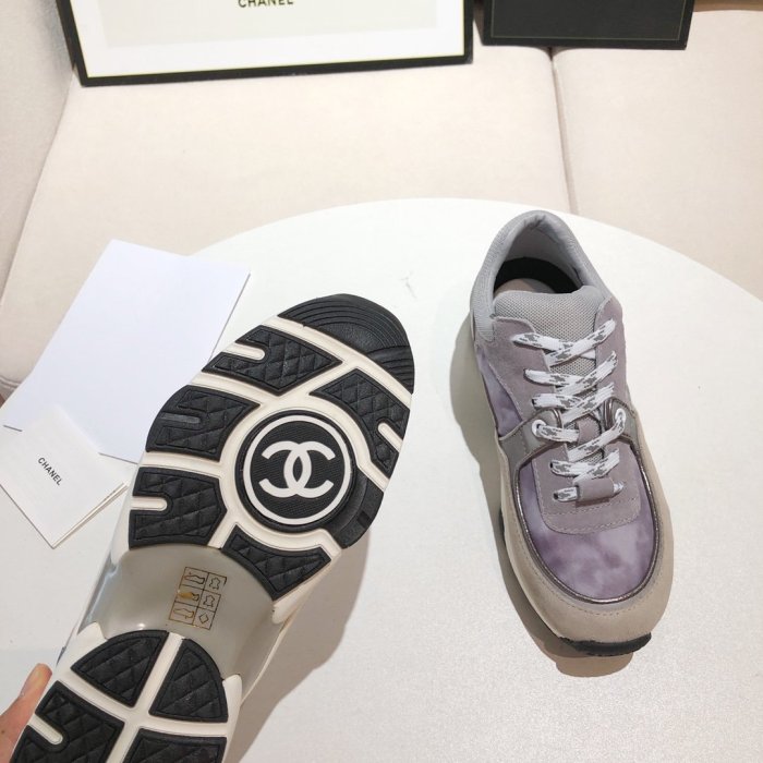 Chanel Womens Shoes Sneakers Luxury Brand Design Casual Shoes for Women with Original Box