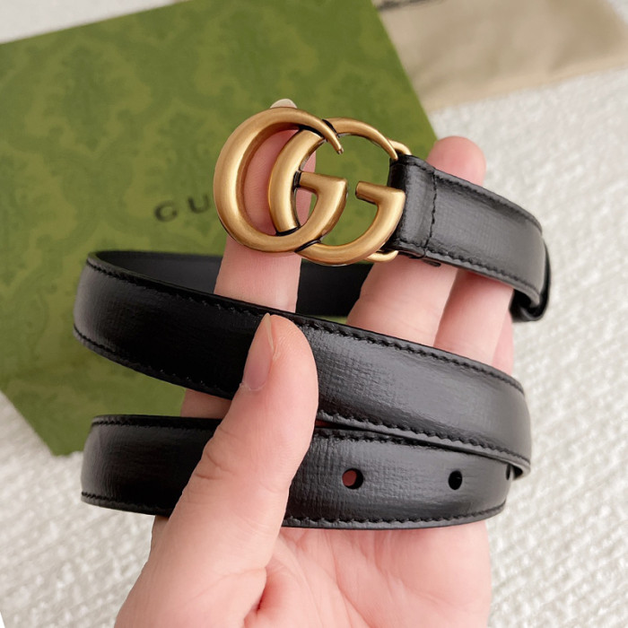 Gucci Womens Belt Luxury Brand Women Belts Luxury Brand with Original Box 2cm Width