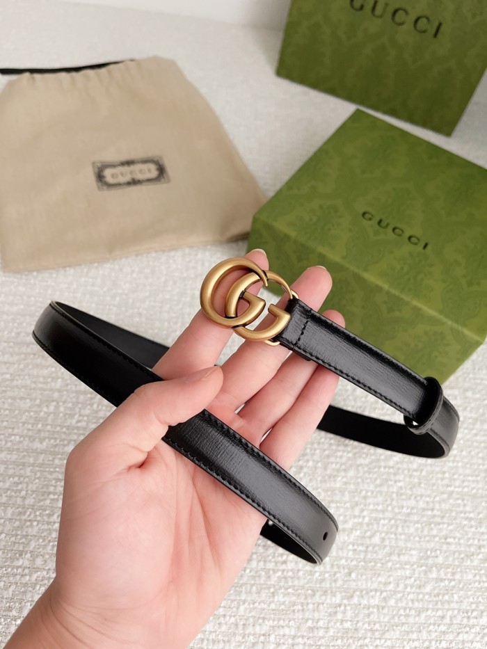 Gucci Womens Belt Luxury Brand Women Belts Luxury Brand with Original Box 2cm Width