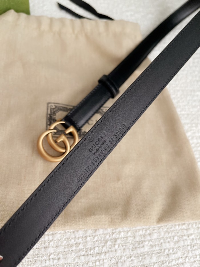 Gucci Womens Belt Luxury Brand Women Belts Luxury Brand with Original Box 2cm Width