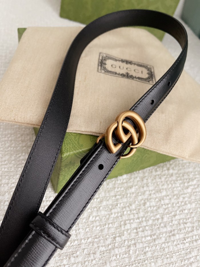Gucci Womens Belt Luxury Brand Women Belts Luxury Brand with Original Box 2cm Width