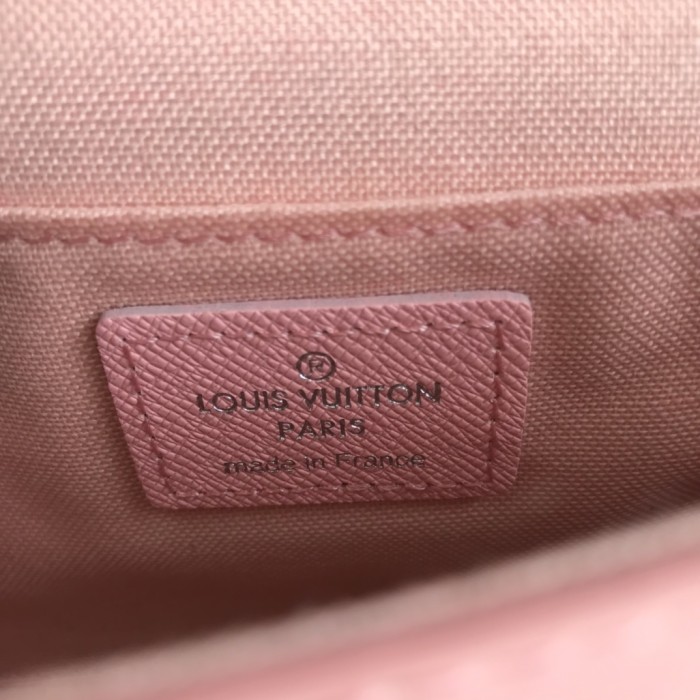 Louis Vuitton Womens Bags Shoulder Messenger Bag Luxury Brand FÉLICIE POCHETTE M62467 Rose Ballerine Pink Epi grained cowhide leather with Original Box M62467