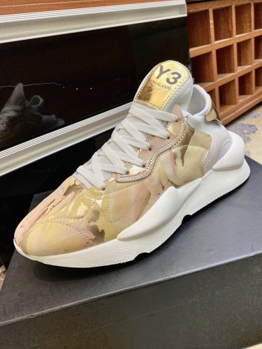 Y-3 Mens Shoes Sneakers Breathable Design Kaiwa Low Top Sneakers with Original Box